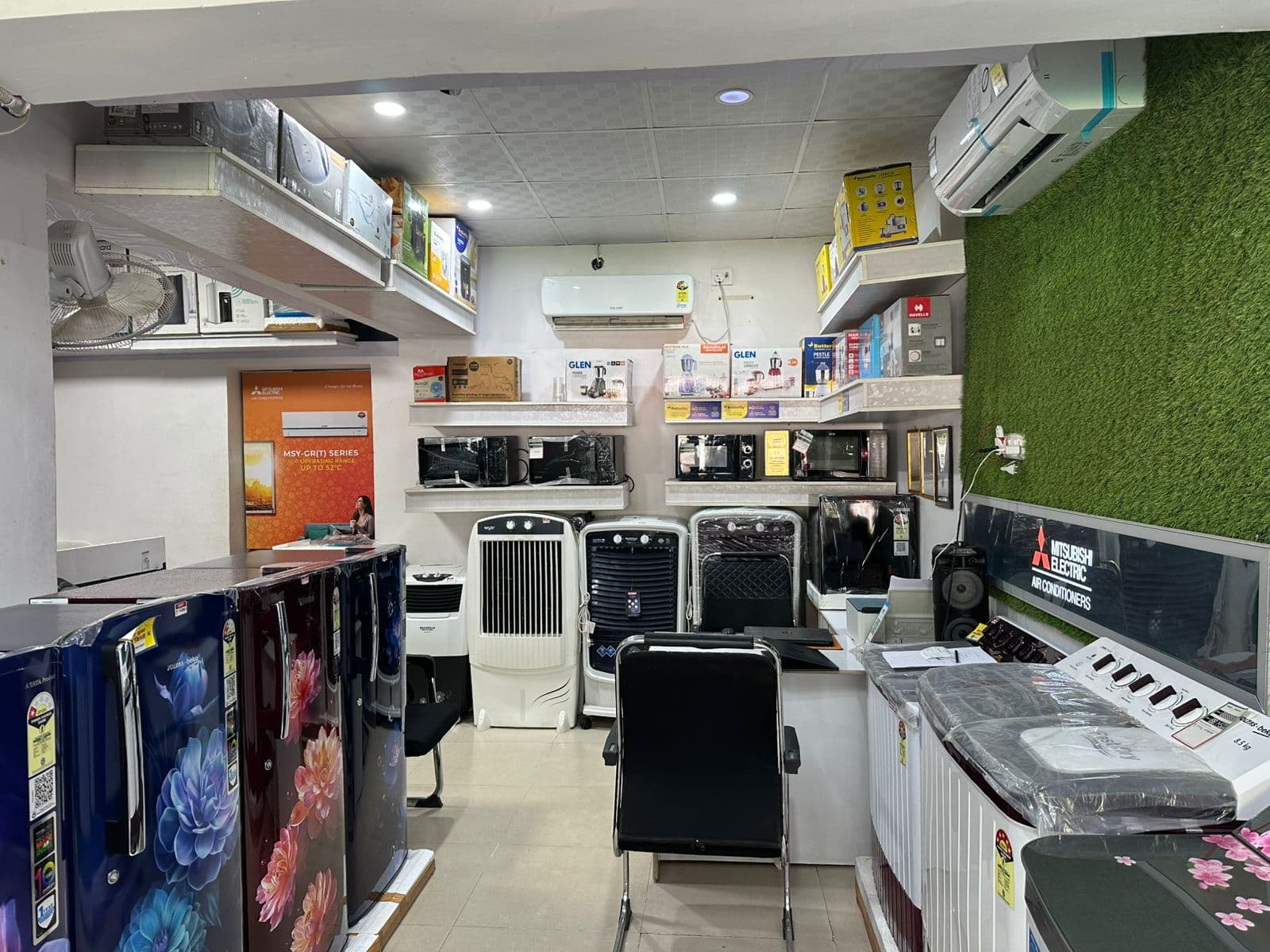 RCS Electricals showroom view